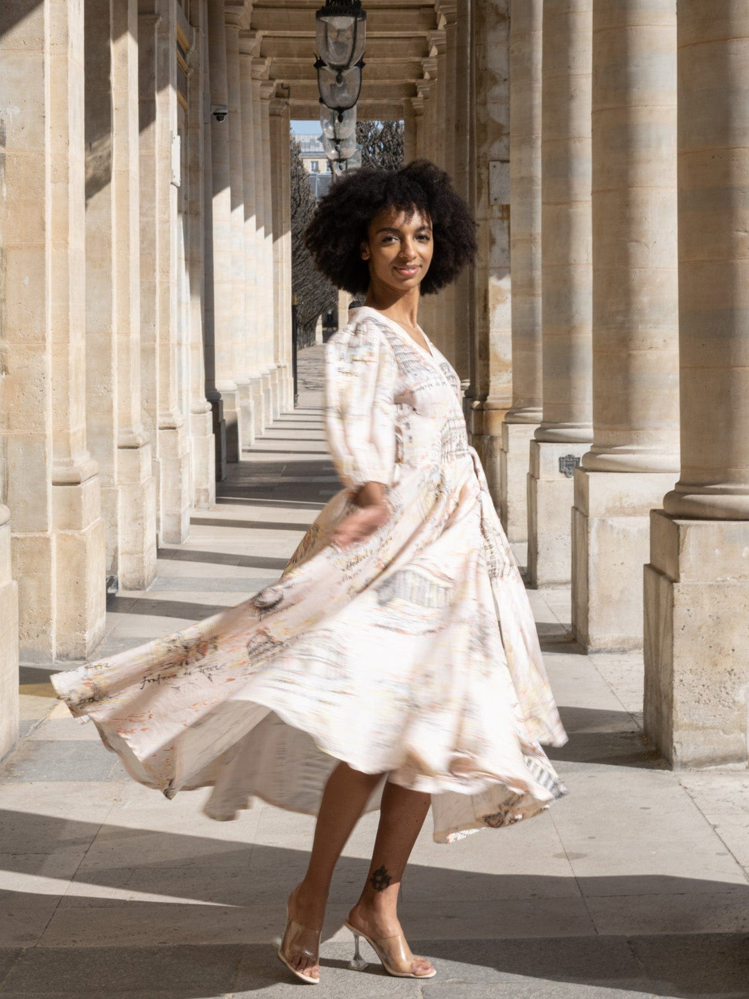 Mamma Mia' wrap dress MISE TUSA Mamma Mia' wrap dress MISE TUSA