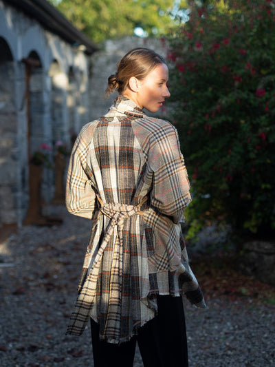 MISE TUSA Jackets + Coats One Size 'Draíocht' coat/ jacket - check mix