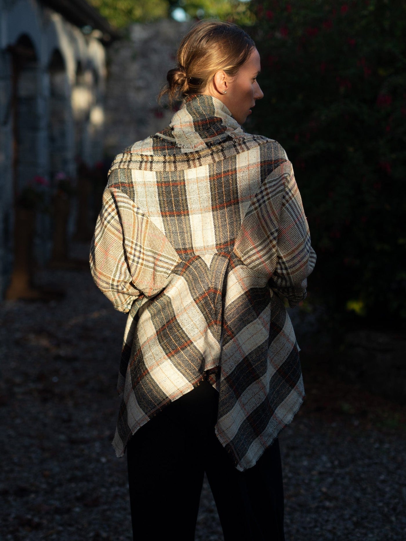 MISE TUSA Jackets + Coats One Size 'Draíocht' coat/ jacket - check mix