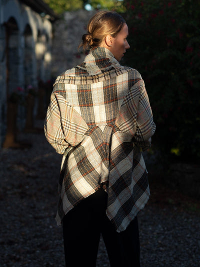 MISE TUSA Jackets + Coats One Size 'Draíocht' coat/ jacket - check mix