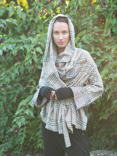 MISE TUSA Jackets + Coats One Size 'Draíocht' coat/ jacket - print mix