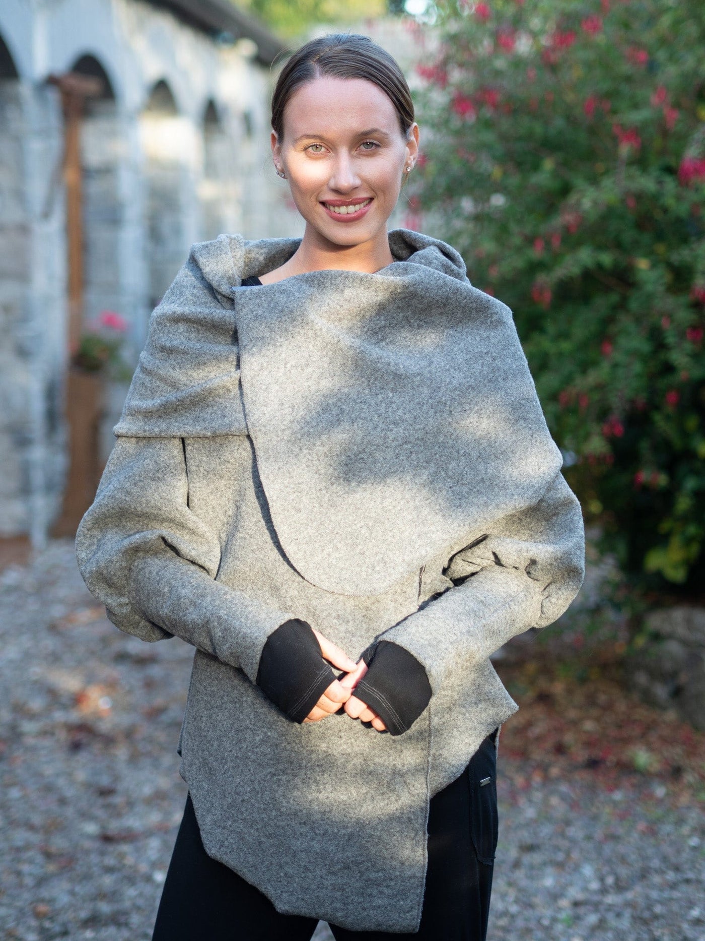 MISE TUSA Jackets + Coats One Size grey soft coat