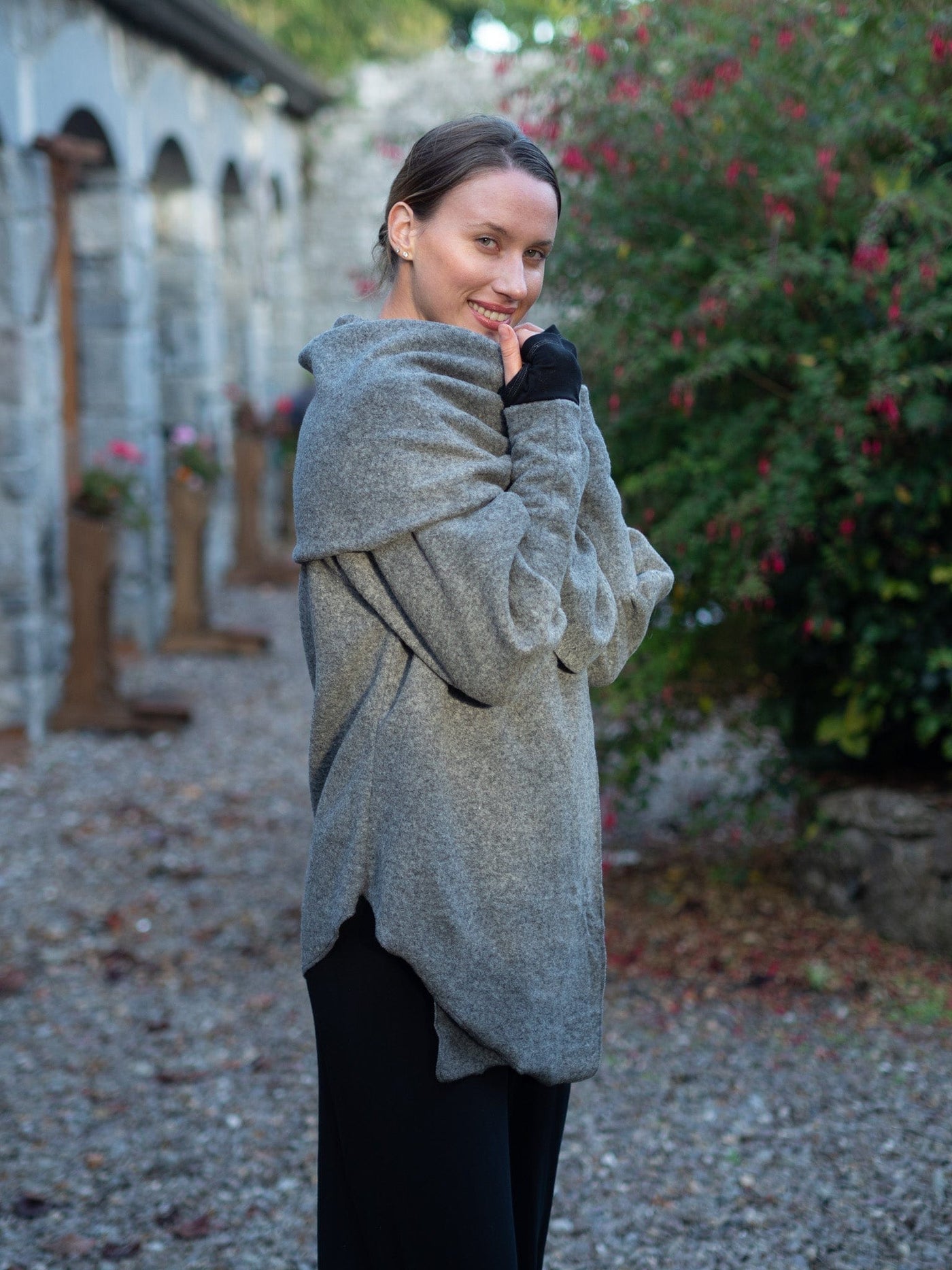 MISE TUSA Jackets + Coats One Size grey soft coat