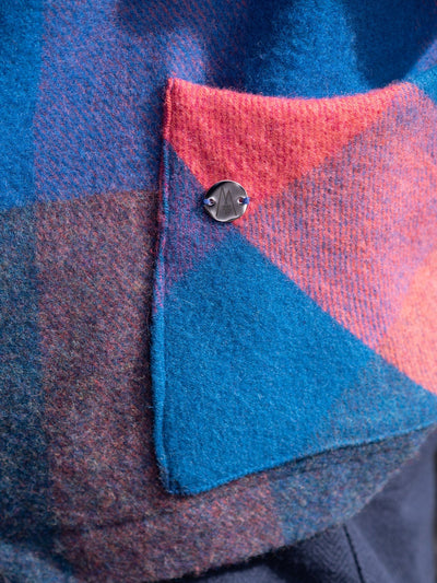 MISE TUSA jumper One Size Cosy Jo' jumper - Blue/Red mix