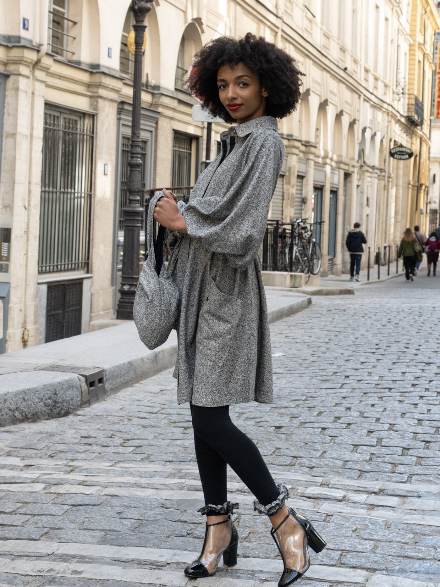 MISE TUSA pants One Size 'Speckle' coat/dress