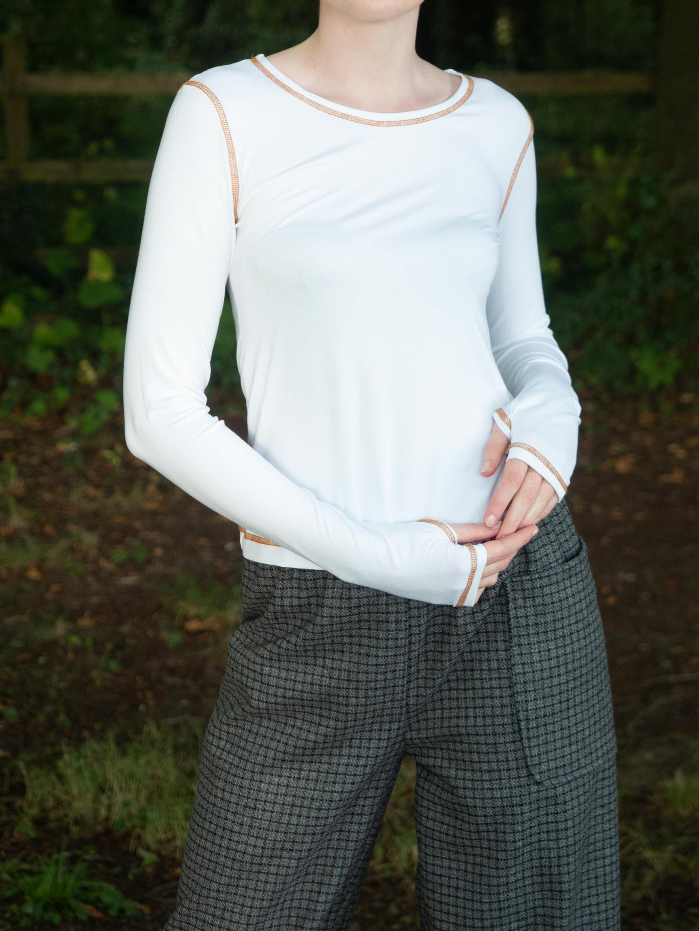 MISE TUSA Pants + Skirts 'Cone' pants - Grey/Black