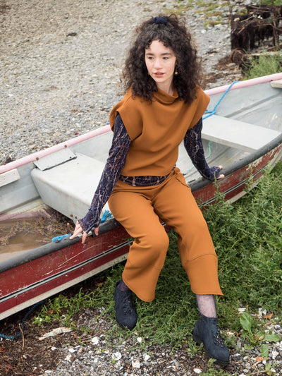 MISE TUSA Pants + Skirts 'Fionn' pants - Ocre