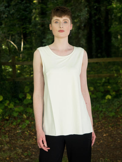 MISE TUSA Top 'Eagle' vest - Cream