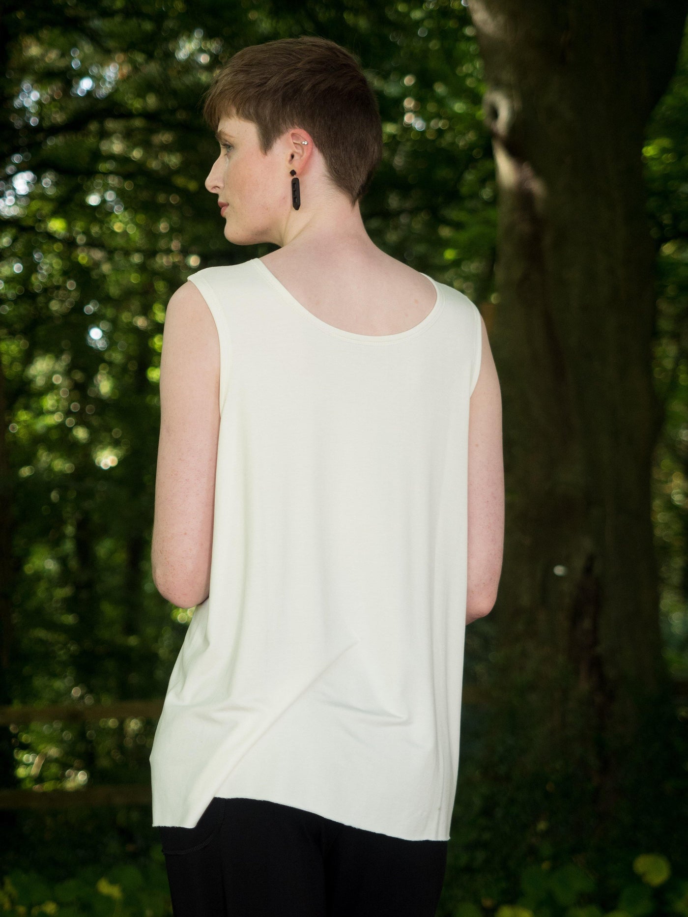 MISE TUSA Top 'Eagle' vest - Cream