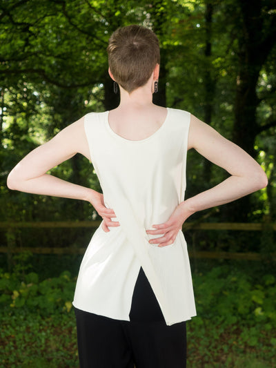 MISE TUSA Top 'Eagle' vest - Cream